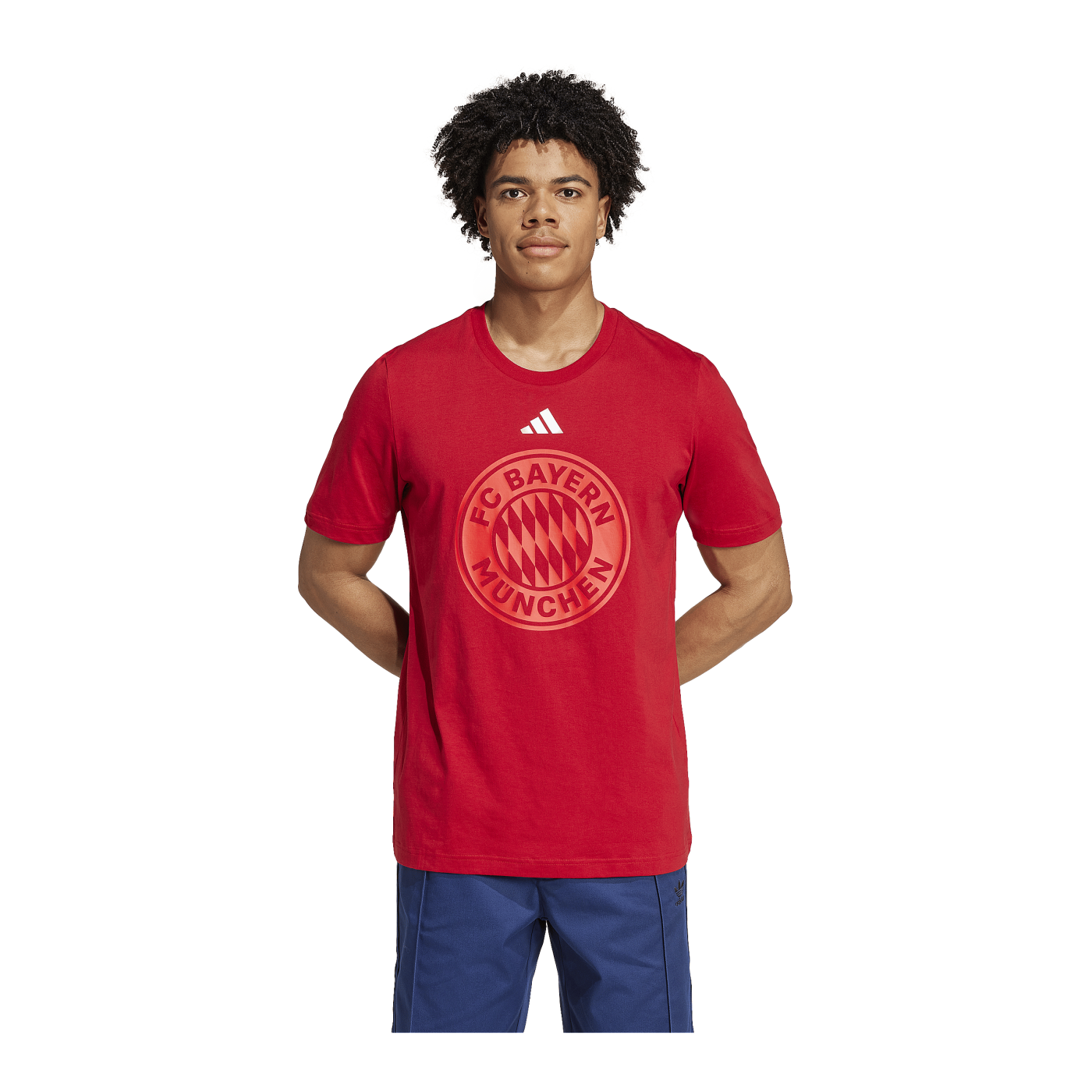 adidas FC Bayern München DNA T-Shirt Rot