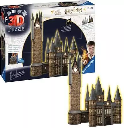 Ravensburger Hogwarts Schloss Astronomieturm - Night Edition