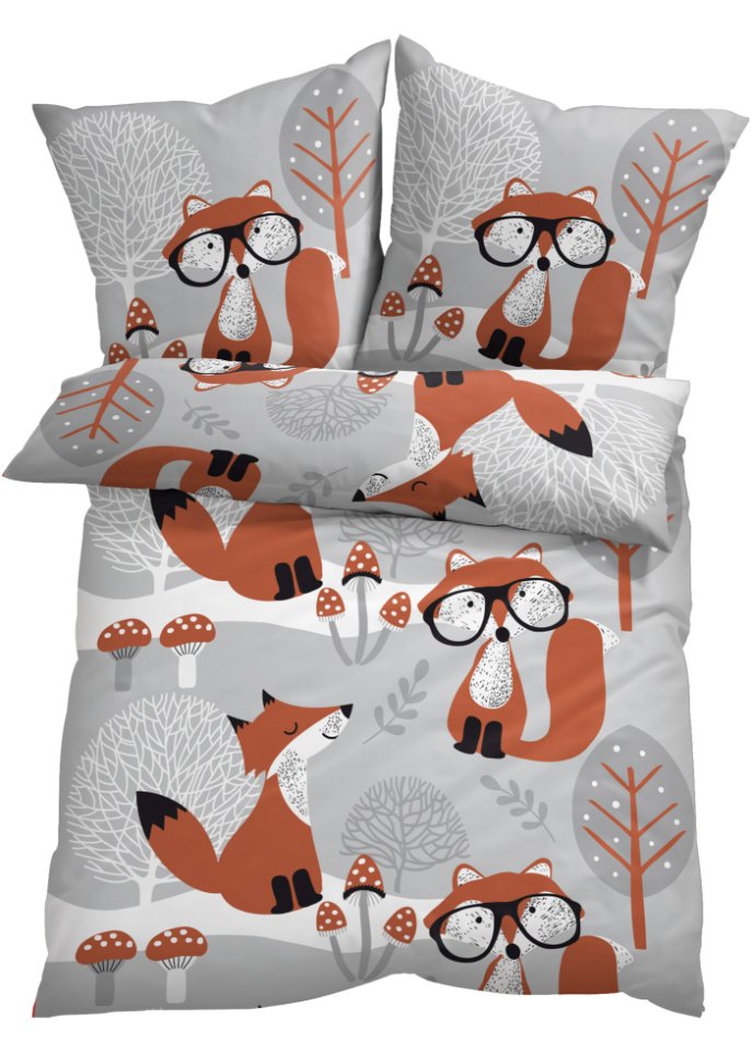 Bettwäsche mit Fuchs