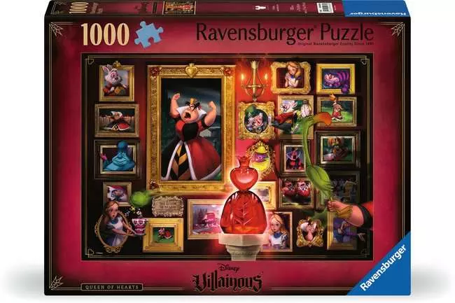 Puzzle 1000 Teile - Villainous: Queen of Hearts