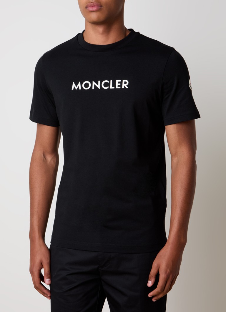 Tricou Moncler cu logo imprimat