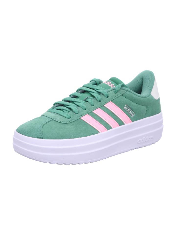 adidas Damen- Schnürschuhe VL COURT BOLD in Grün günstig kaufen 41