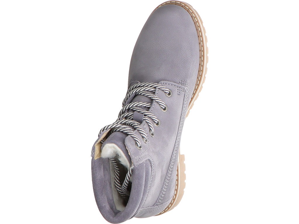 TAMARIS Schnür-Stiefeletten blau