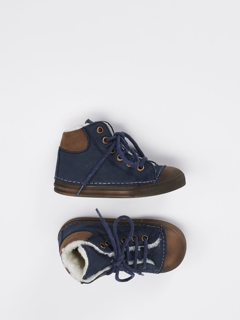 Lauflern-Schnürboots gefüttert-68051090019 Däumling
