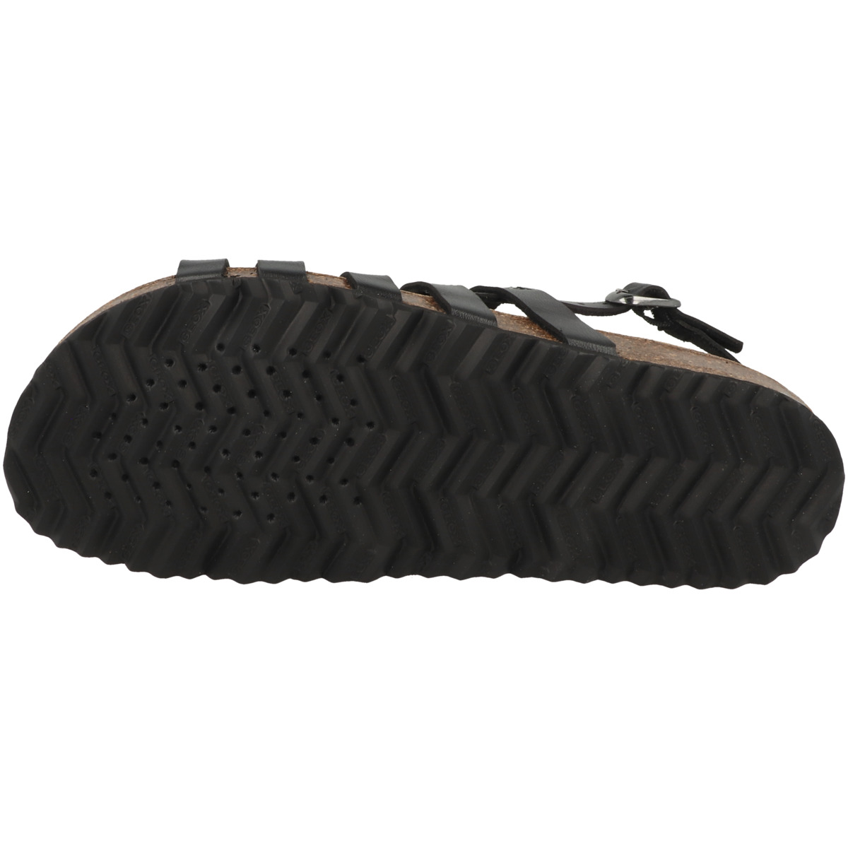 Geox D Brionia F Sandale schwarz