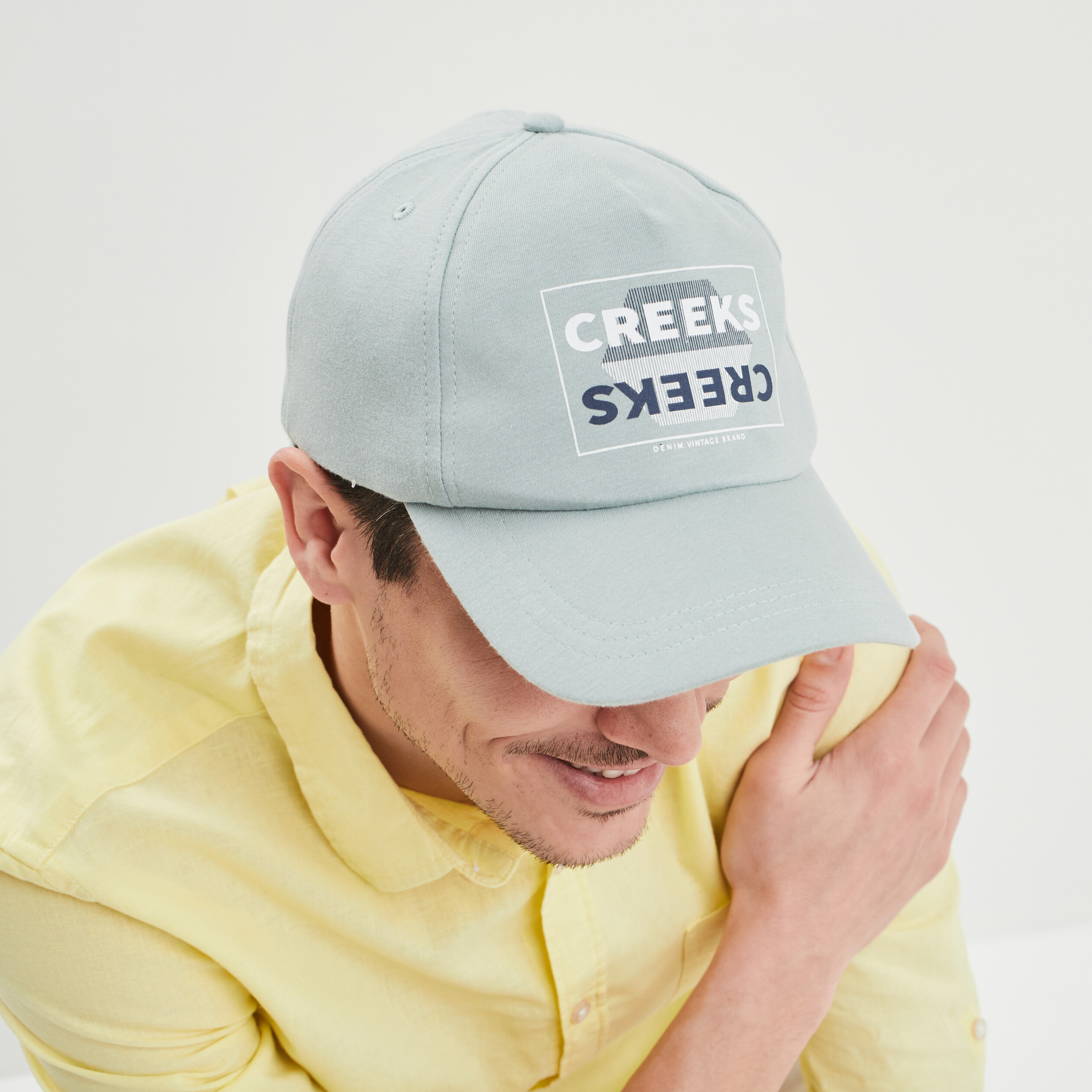 Casquette Creeks vert kaki homme | La Halle