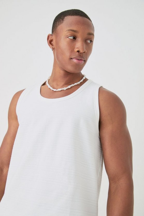 Gestreiftes Jacquard-Tanktop
