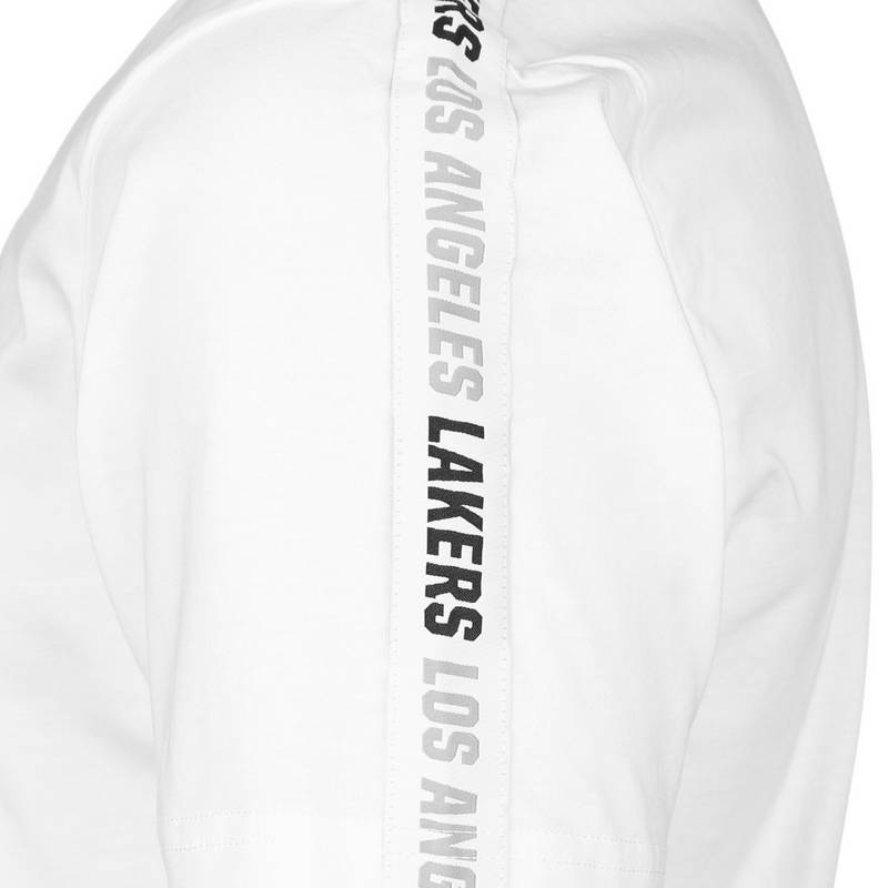 New Era NBA Los Angeles Lakers Sleeve Taping T-Shirt Herren