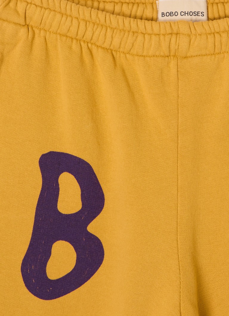 Pantaloni de trening conici din bumbac organic BOBO CHOOSES