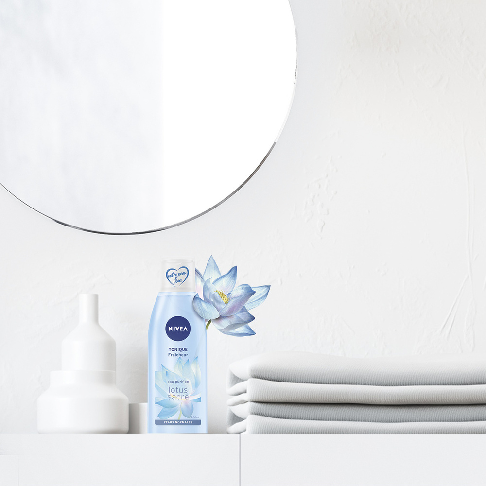 nivea Lotion tonique Fraîcheur Lotus sacré Lotion tonique