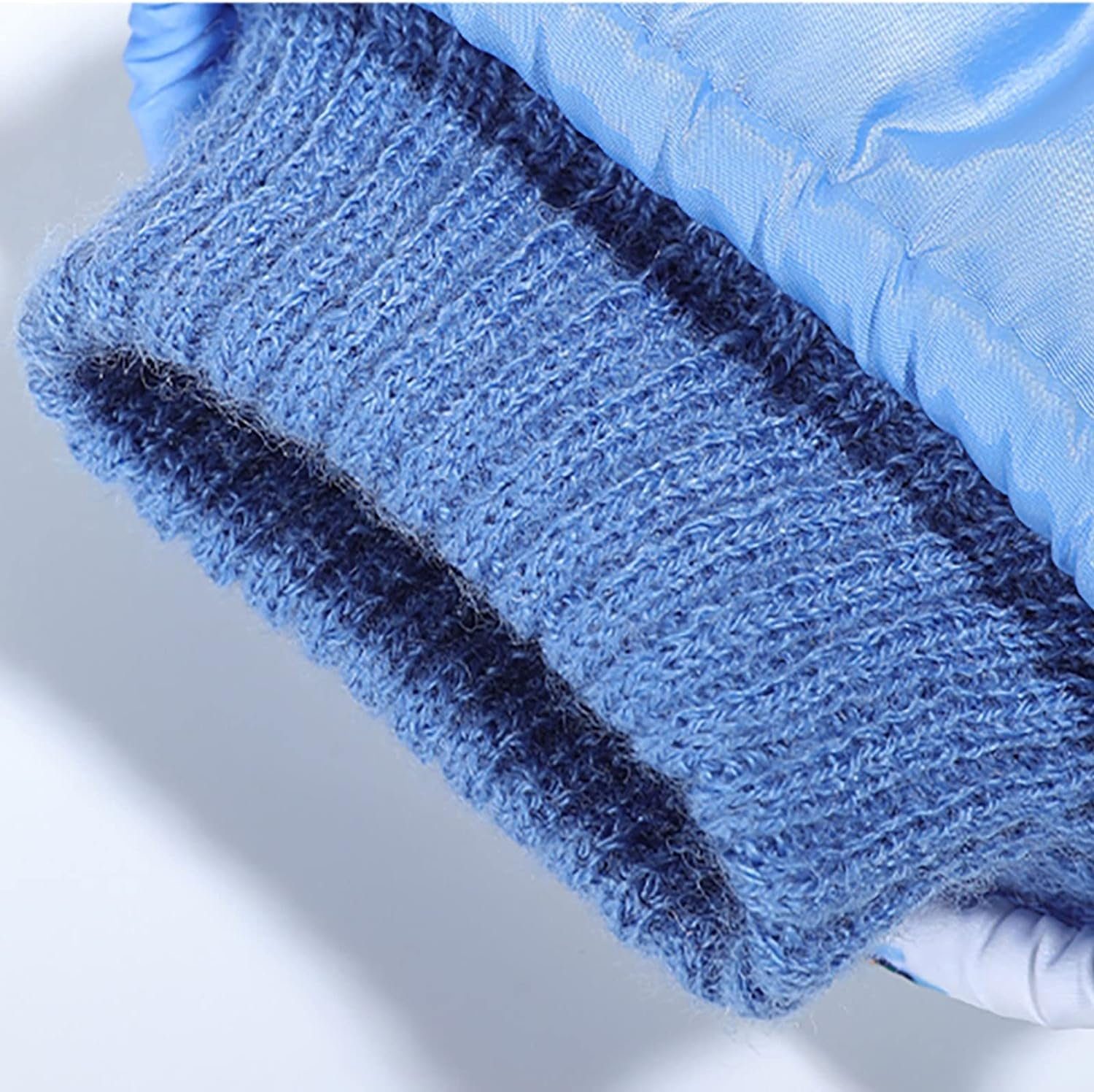KINOMI Fleecehandschuhe Kinderhandschuhe, Dick und Warm im Winter, Verstellbar, Abriebfest (Geeignet für Jungen und Mädchen im Alter von 5-12 Jahren) Rutschfest, Wasserdicht, Outdoor Skifahren und Klettern Handschuhe