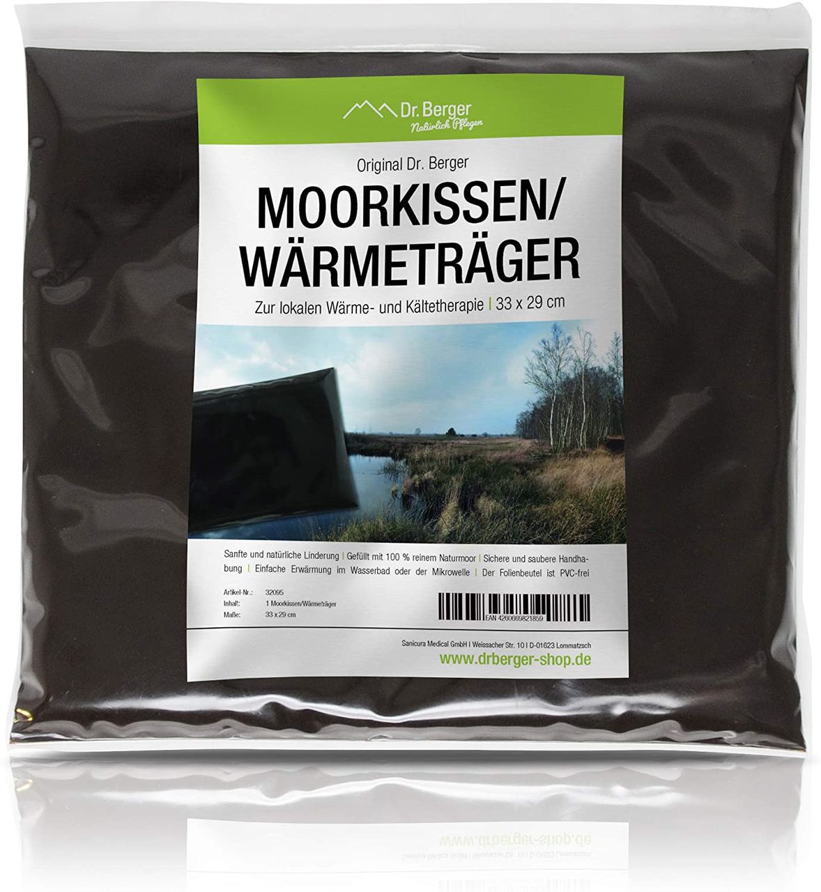 Dr. Berger Moorkissen 33 x 29 cm