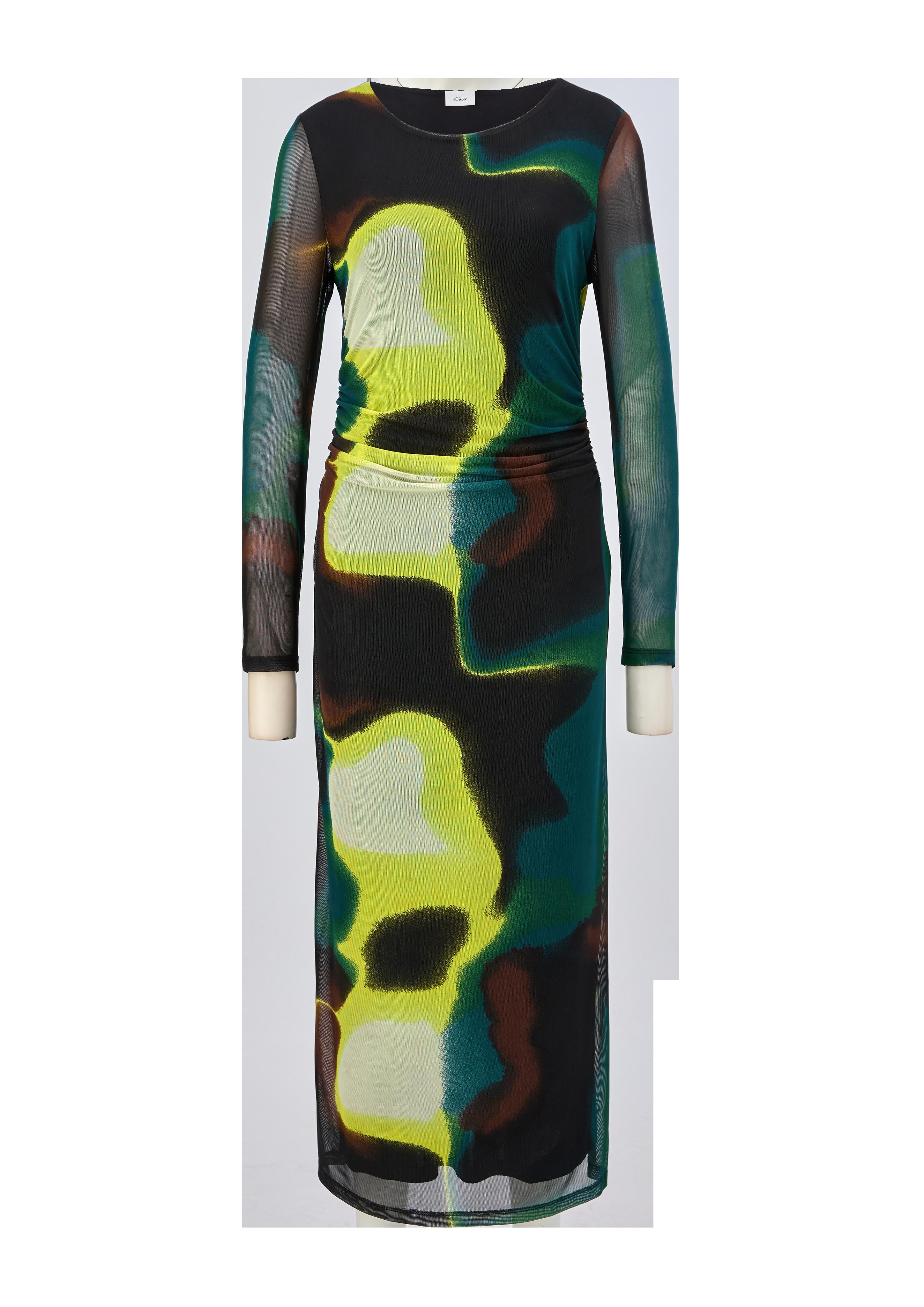Maxikleid aus Mesh  2133653-99A3