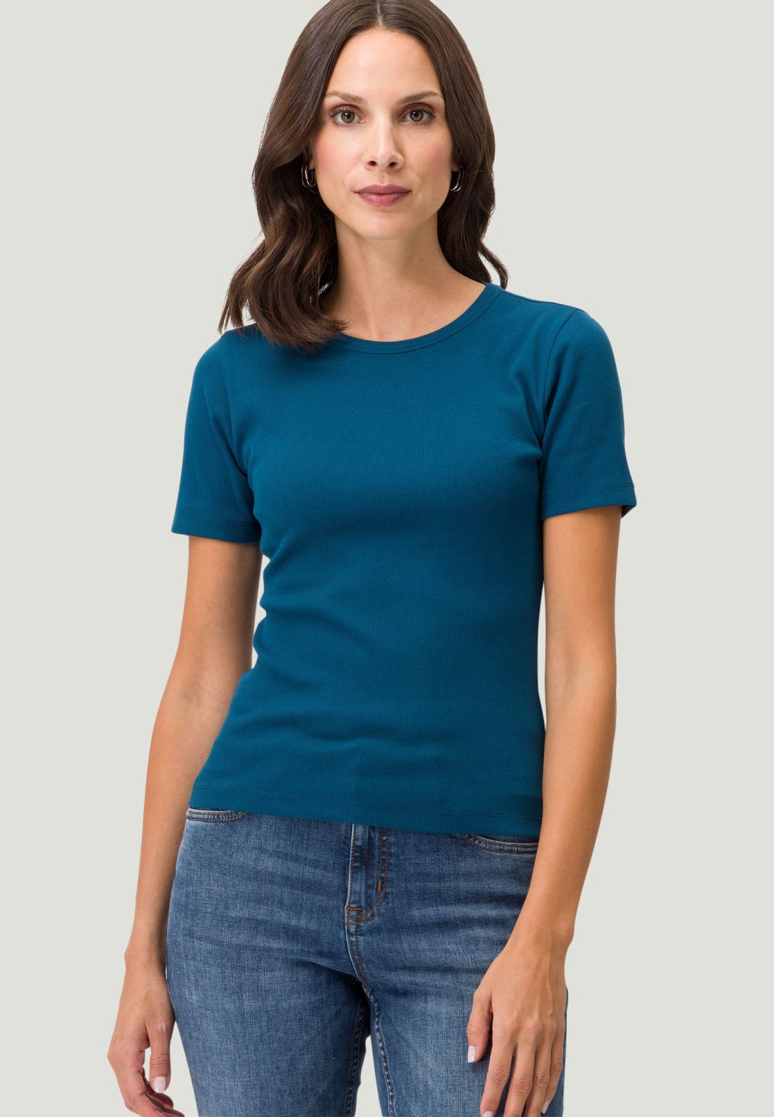Shirt mit Rundausschnitt