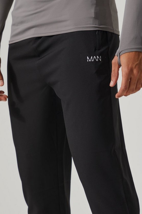 Schmale Man Active Jogginghose mit Man-Bund