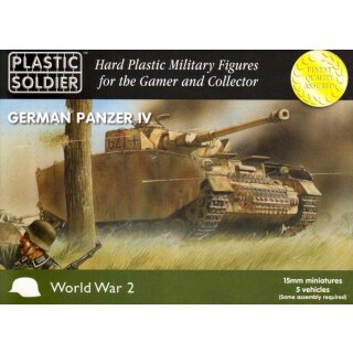 15mm WW2 German Panzer IV Tank (5)