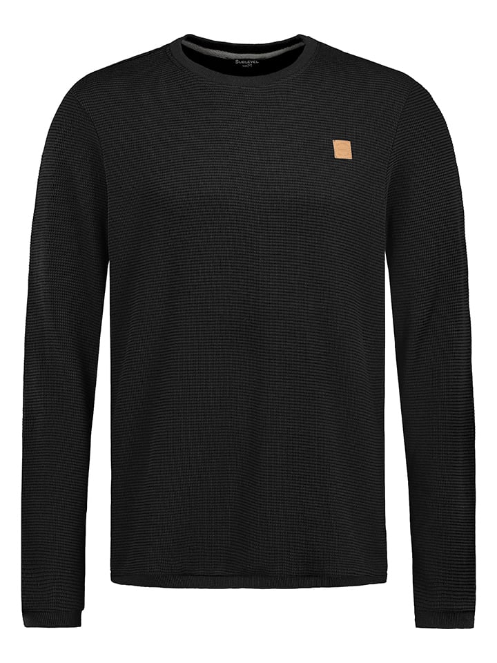 Sublevel Pullover in Schwarz günstig kaufen