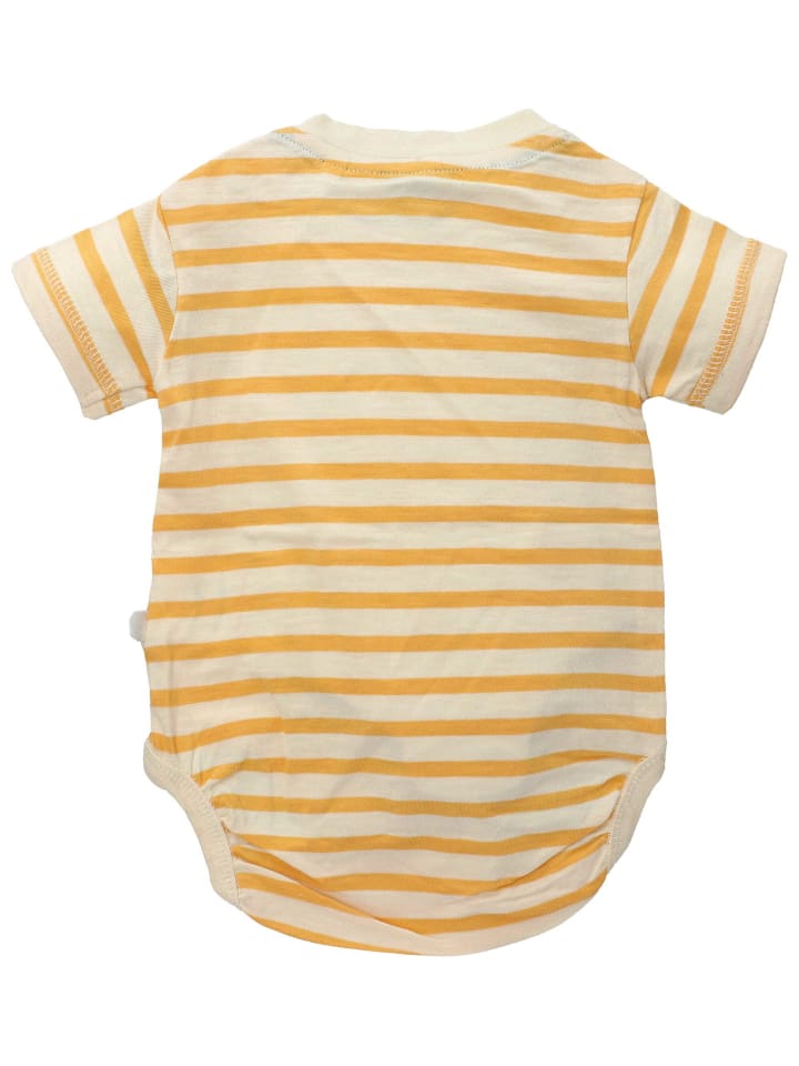ebbe Body Kurzarm Sammy in White/Yellow günstig kaufen