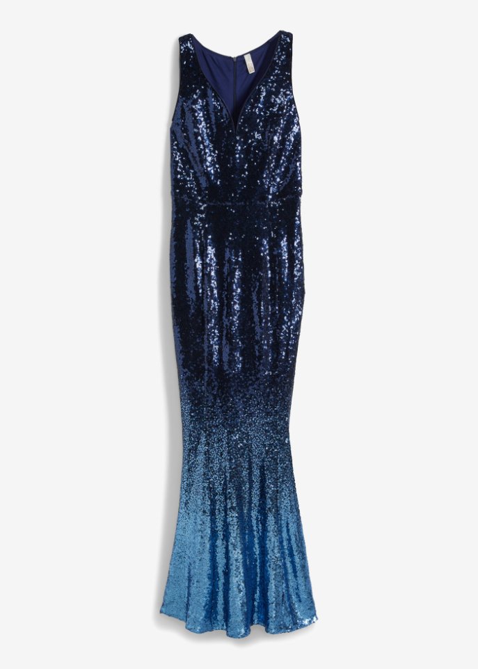 Pailletten-Maxikleid