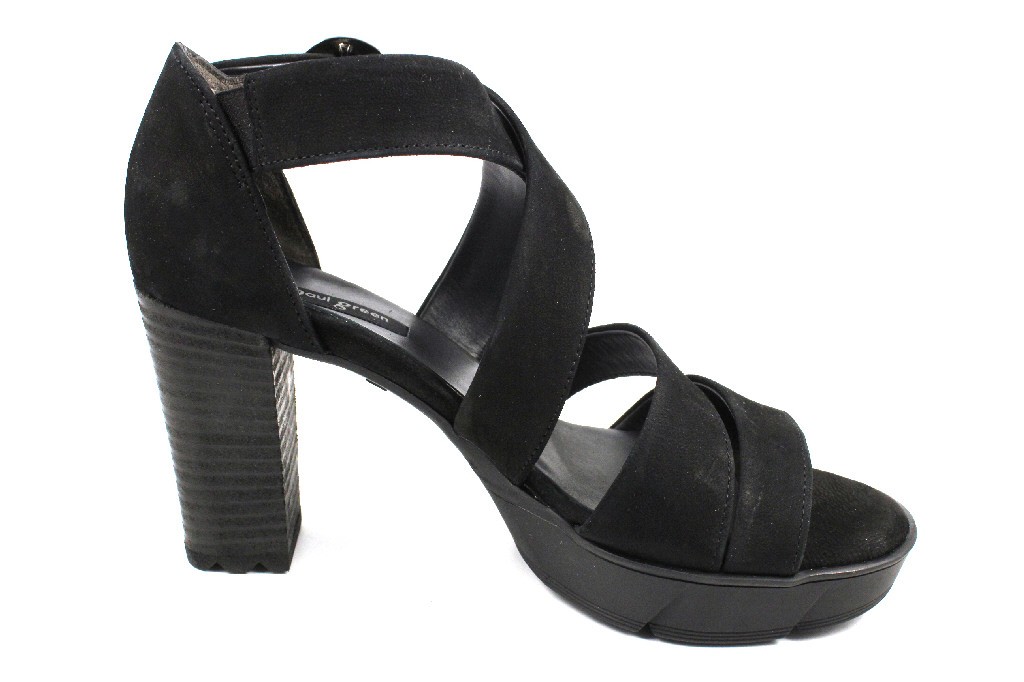 PAUL GREEN Komfort Sandalen schwarz