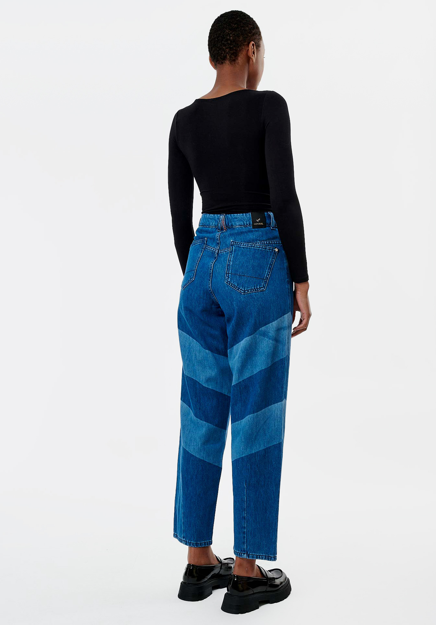 DUDE   Jean loose femme 100% coton