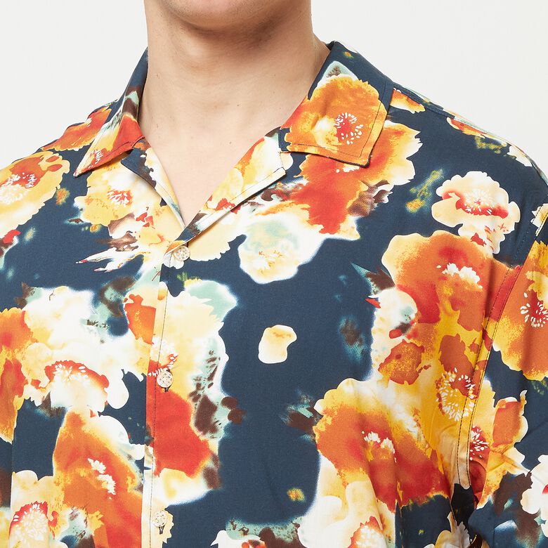 Pleasures Portion Button Down navy