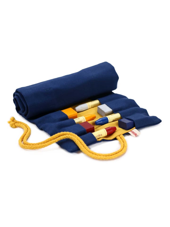 Waldorfkind 16er Rollmäppchen für Wachsmalstifte und Blöckchen. in blaubeere/kirsche günstig kaufen onesize