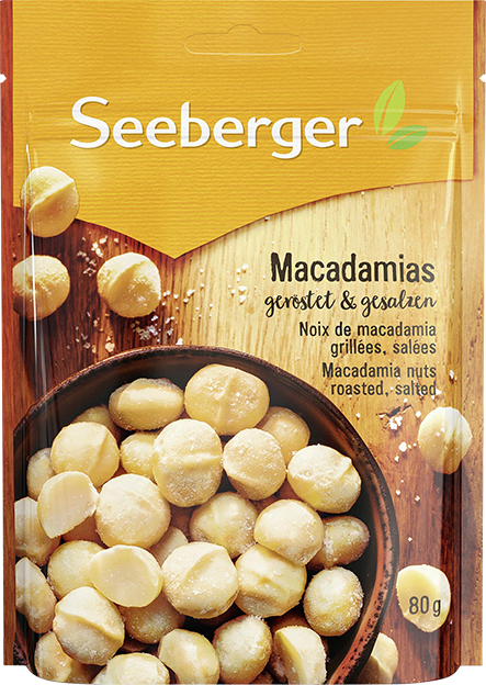 Seeberger Macadamias geröstet & gesalzen