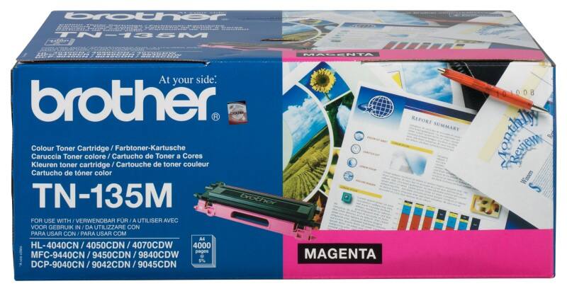 Brother TN-135M Original Tonerkartusche Magenta