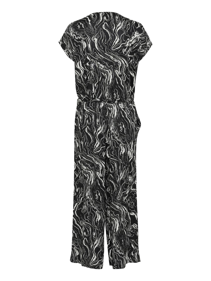 Kaffe Overall KAmira in Black/Chalk Graphic Print günstig kaufen