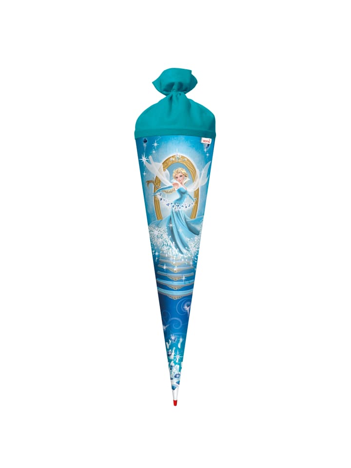 ROTH Schultüte groß Kristall-Prinzessin 70 cm, Glitter in Grün günstig kaufen onesize