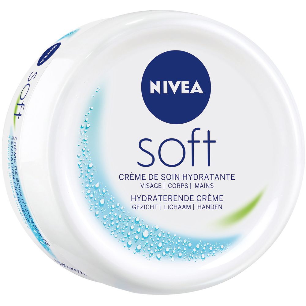 nivea SOFT - Crème visage corps et mains Multi-usage Hydratante