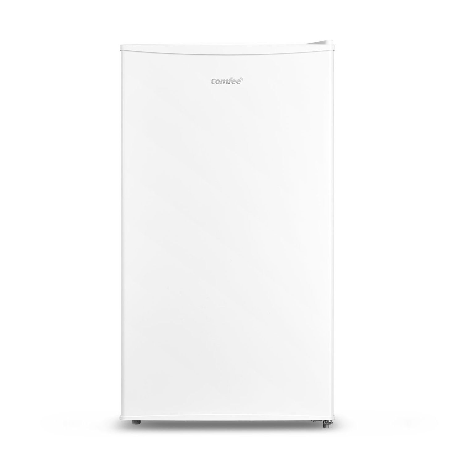 comfee Kühlschrank RCD80WH2(E), 84.5 cm hoch, 47.5 cm breit, Verstellbarer Fuß, Herausnehmbares Regal, Geringes Rauschen