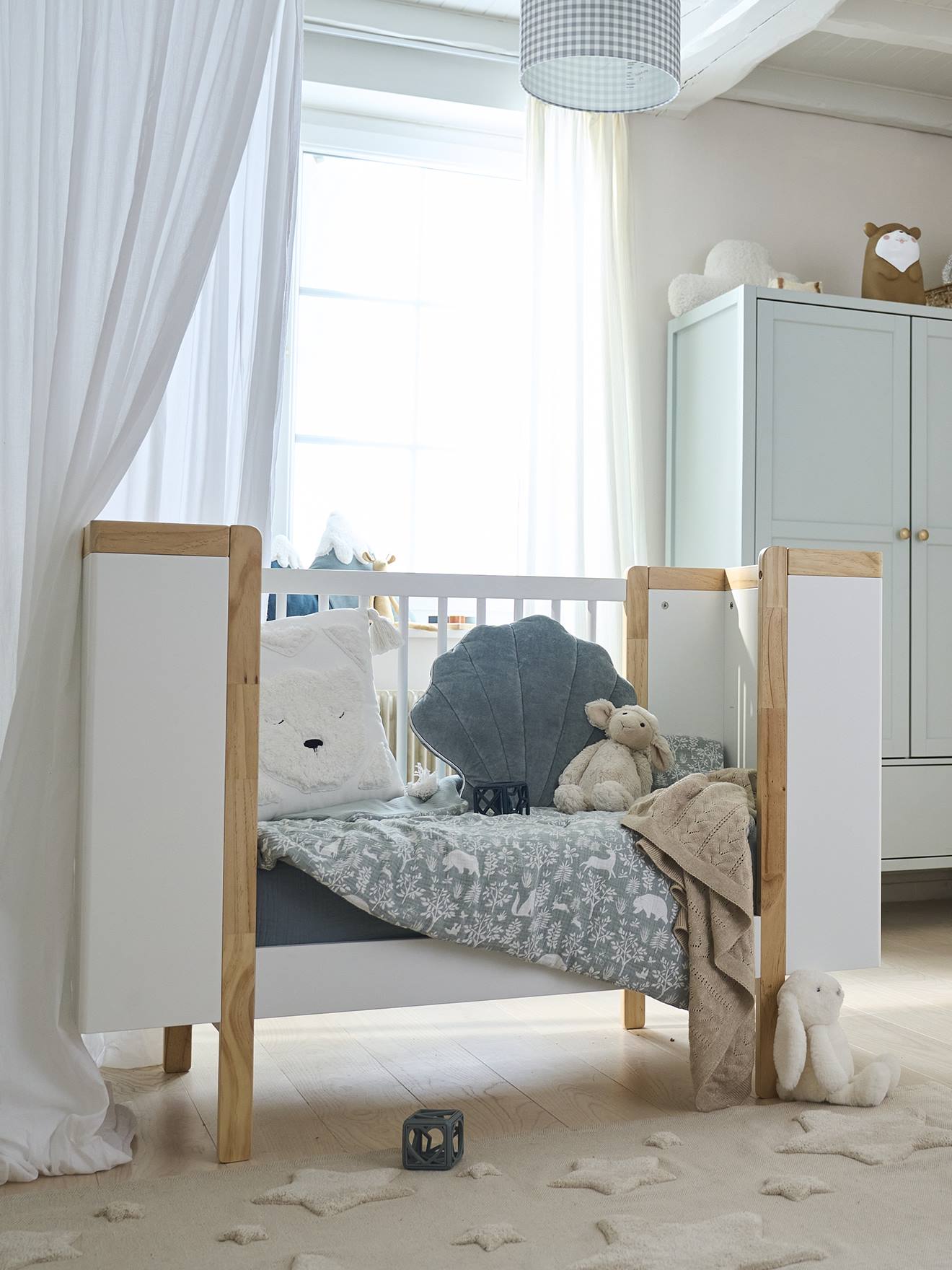 Vertbaudet Babybett NOÉ - weiß