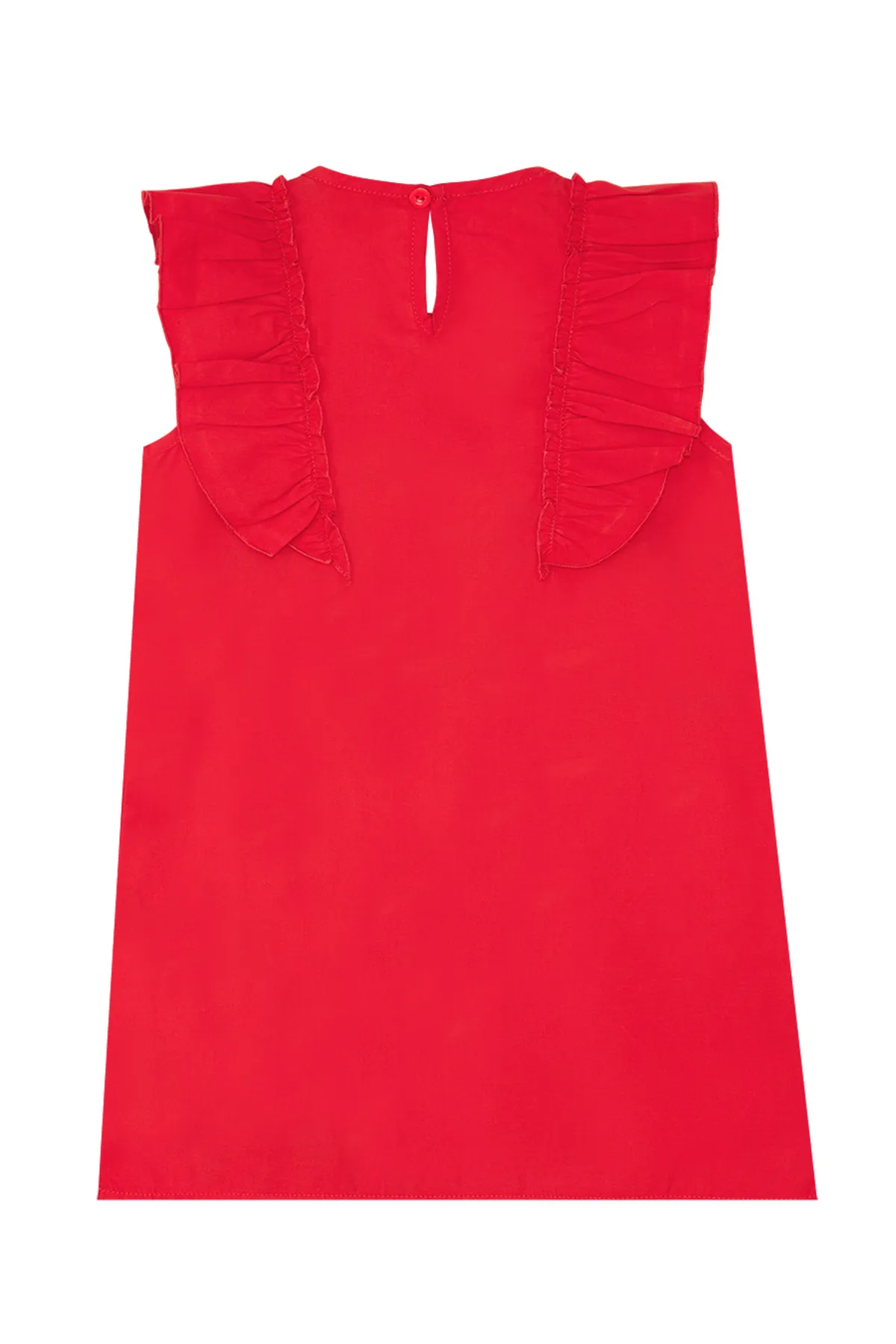 Denokids  Mädchenkleid mit Rüschenvolant