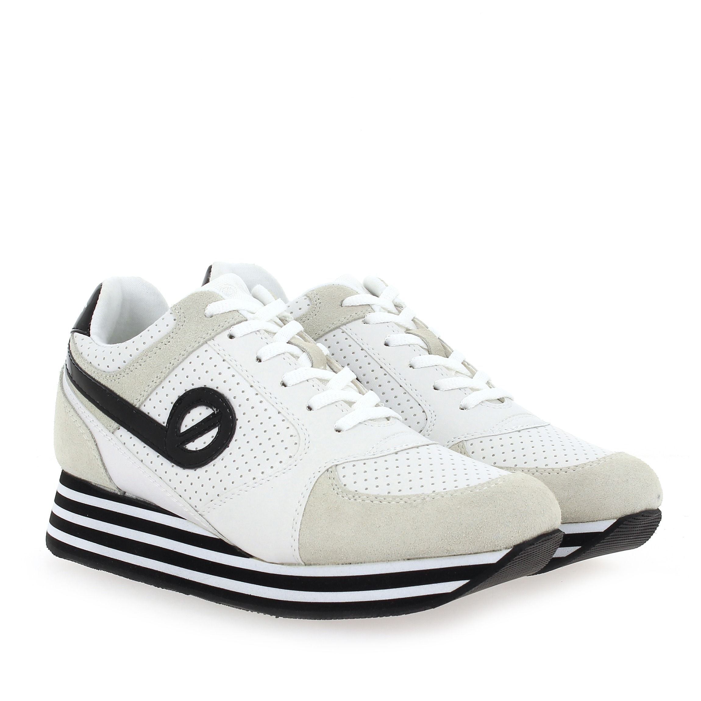 No Name  PARKO JOGGER E24 - Blanc Noir