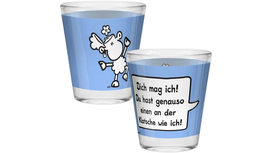 sheepworld Schnapsglas »Klatsche«
