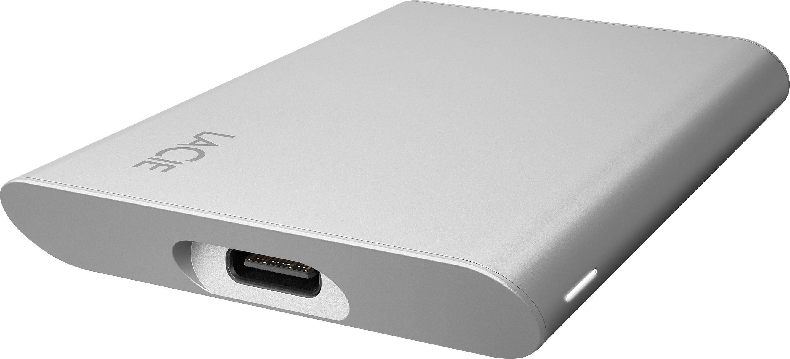 LaCie Portable SSD externe SSD (2 TB) 1050 MB/S Lesegeschwindigkeit, 1000 MB/S Schreibgeschwindigkeit