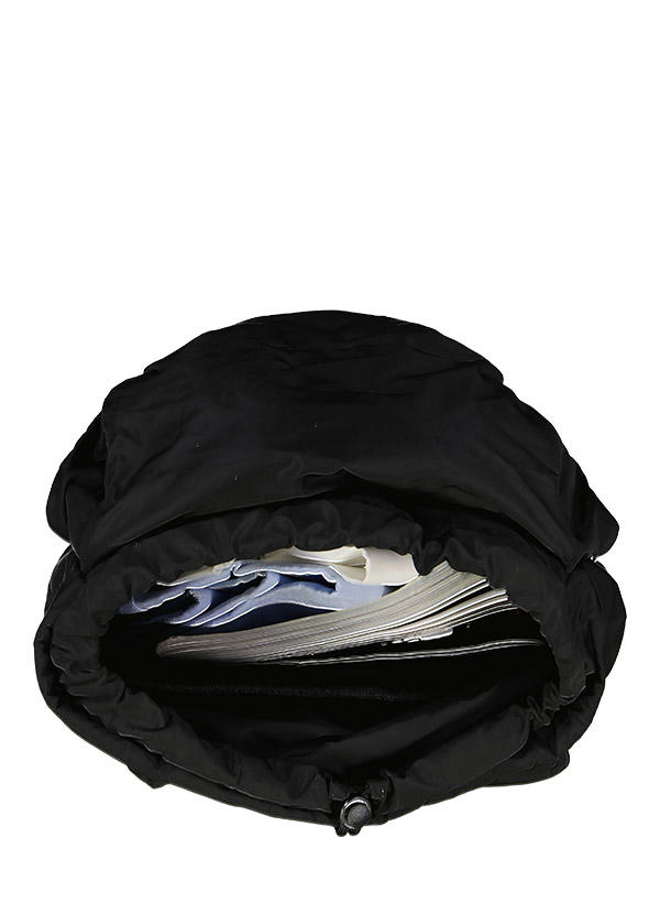 Marc O'Polo, Rucksack, Mikrofaser wasserabweisend, schwarz