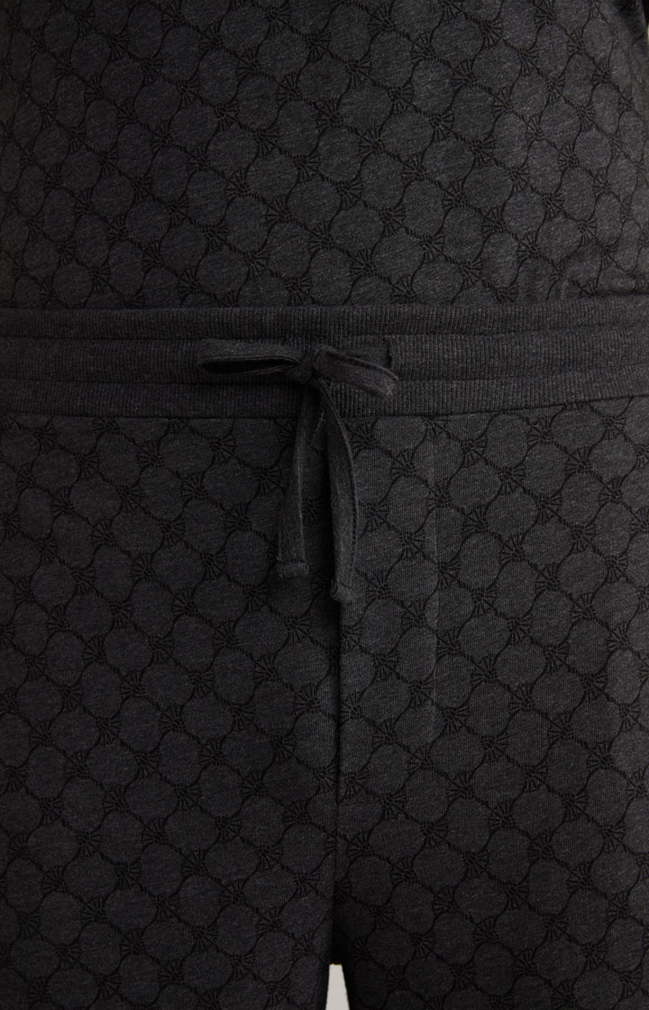 Loungewear Joggpants in Anthrazit meliert