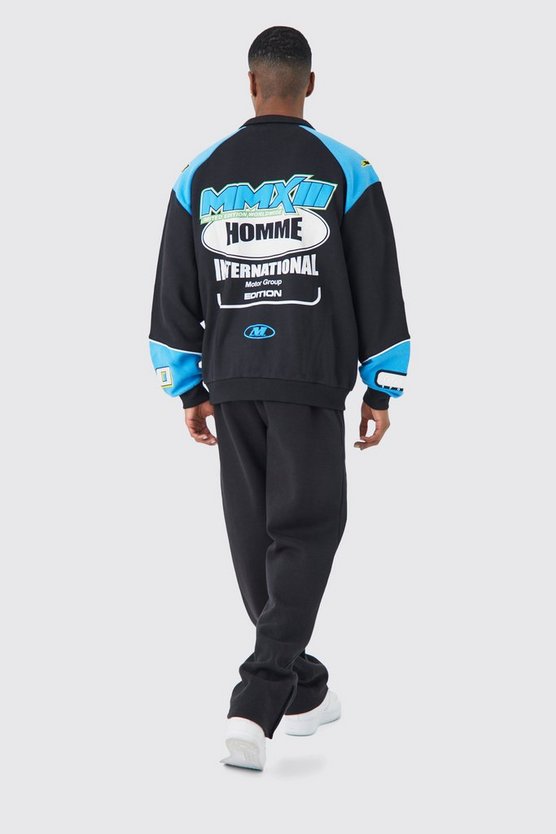 Basic Jogginghose mit geteiltem Saum