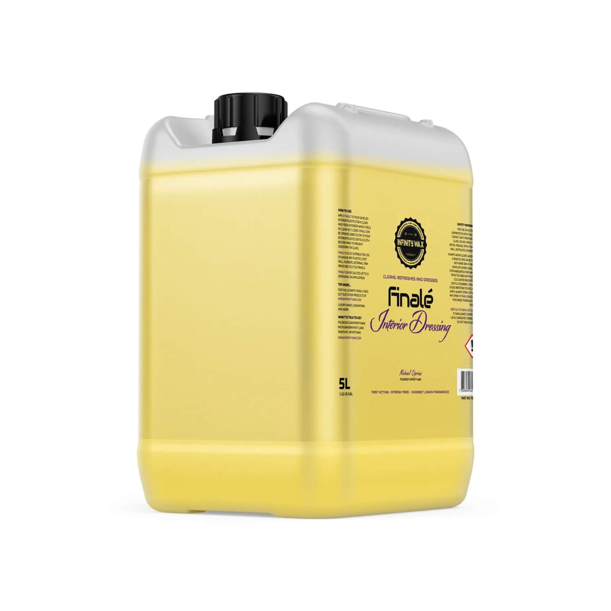 Infinity Wax Finale Interior Dressing Innenraumpflege 5L