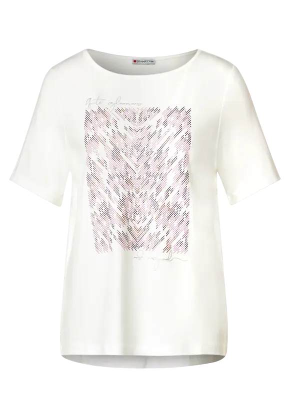 Street One T-Shirt mit Artwork Print