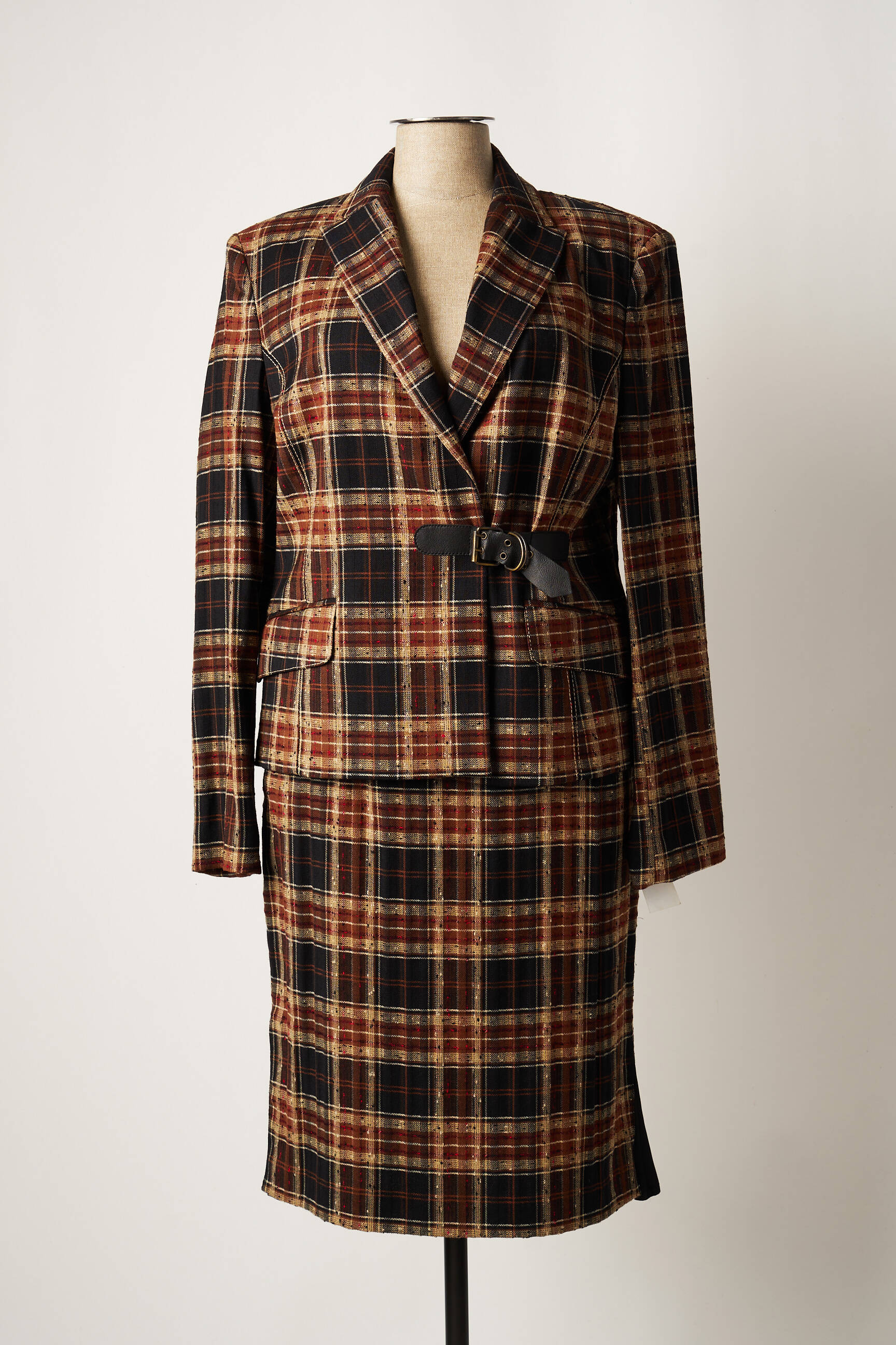 Giorgia Netti Jupe Veste Femme couleur marron