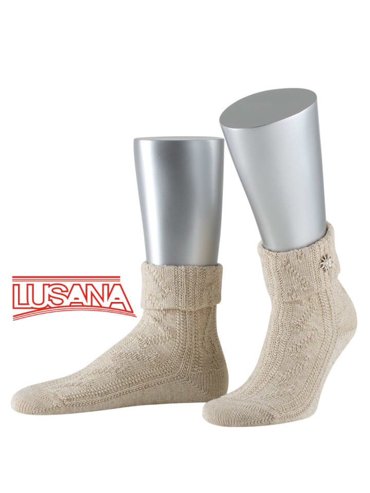 Lusana Socken in beige günstig kaufen