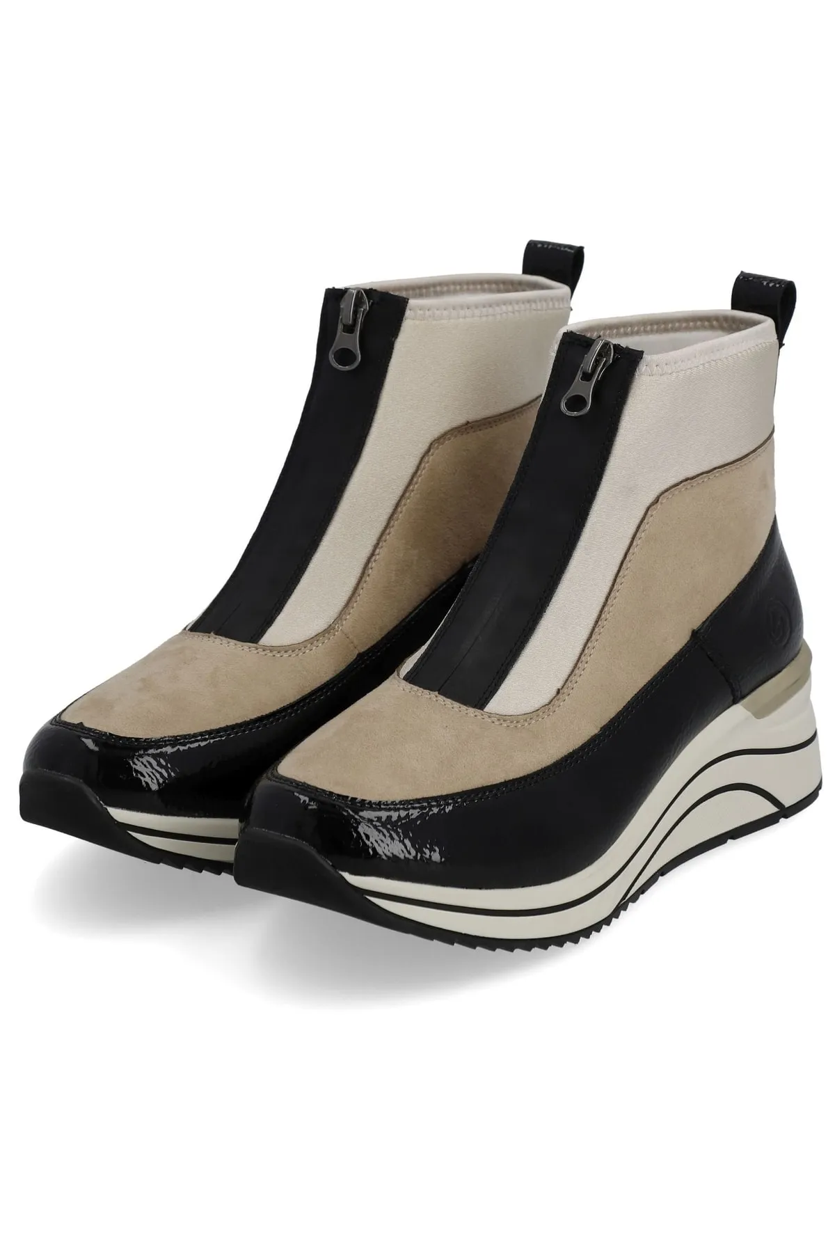 Remonte  Sneaker - Schwarz - Blockabsatz