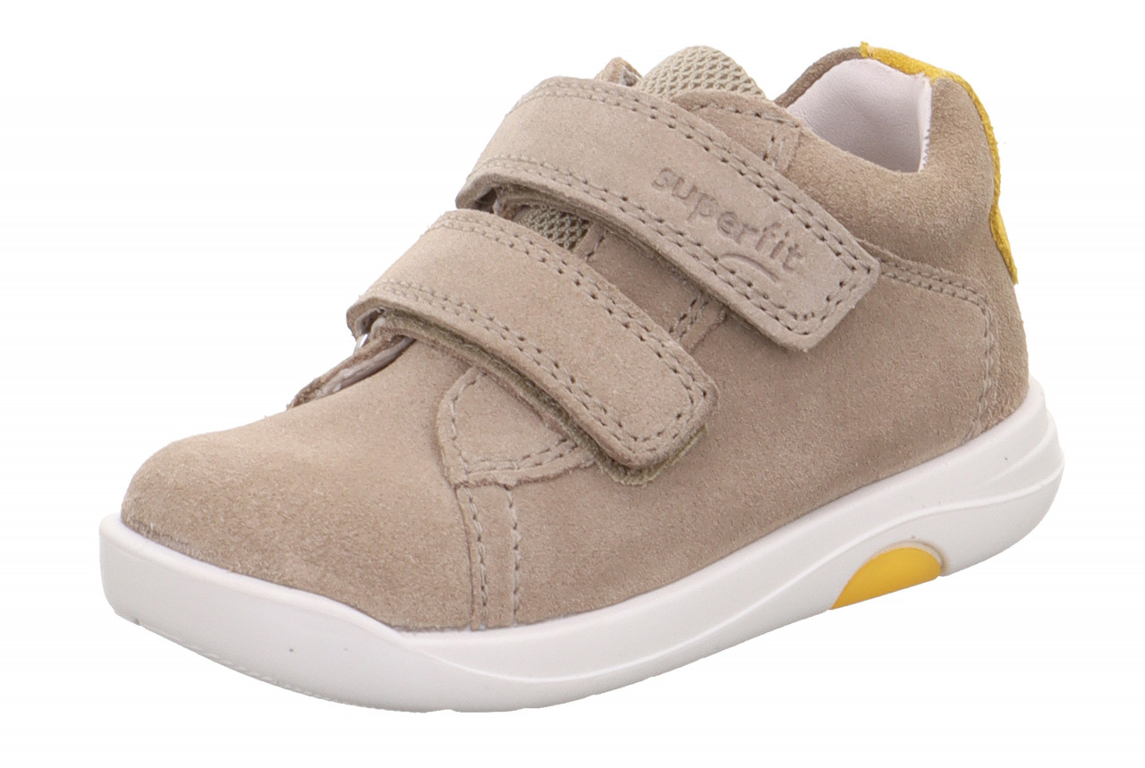 LILLO - Beige/GelbSneaker low mit Klettverschluss