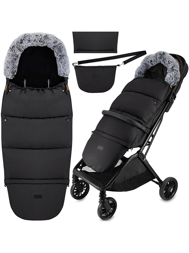 MoMi Thermo-Fußsack in Schwarz günstig kaufen onesize