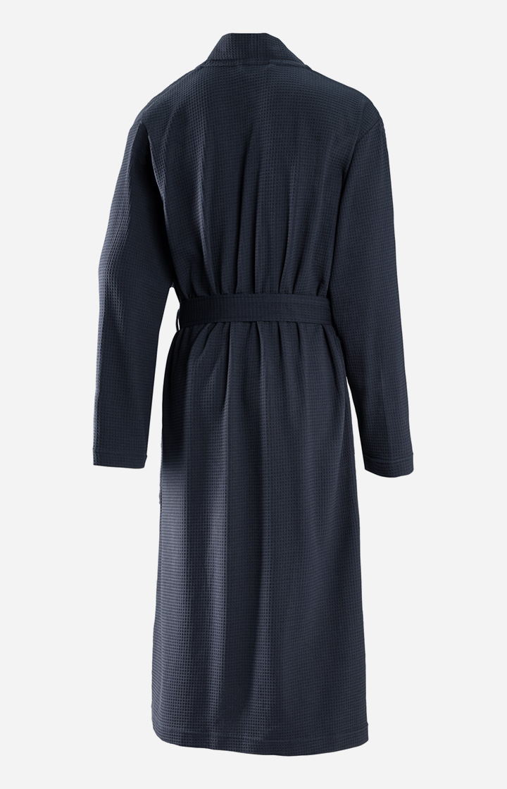 Herren Bademantel JOOP! UNI-PIQUÉ in Navy