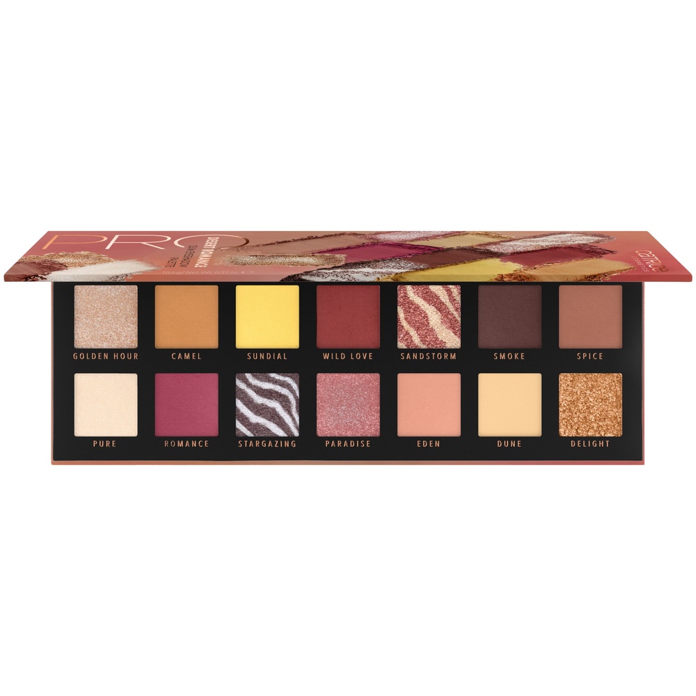 catrice Pro Desert Romance Slim Eyeshadow Palette fard à paupières 010 Destination Love Palette d'Ombres à Paupières